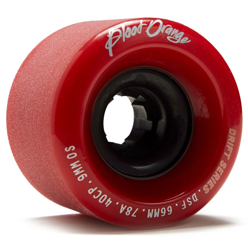 Blood Orange Drift Delinquents 78A Longboard Wheels – Oxblood – 66mm
