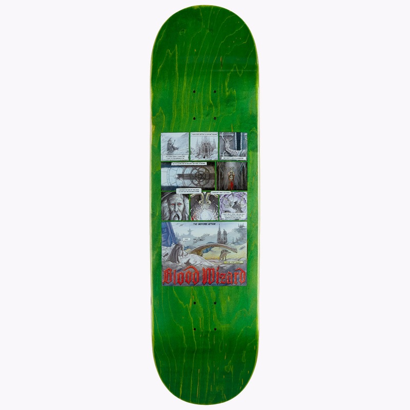 Blood Wizard Outer Realms Vol. 3 Skateboard Deck – 8.75