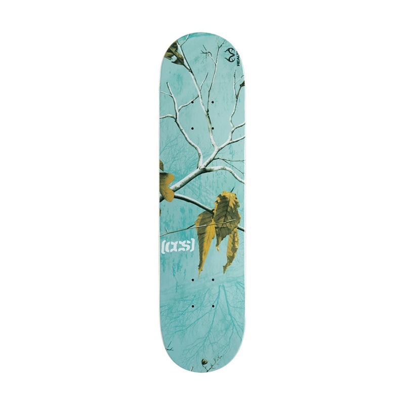 CCS x Realtree Logo Mini Skateboard Deck – Sea Glass