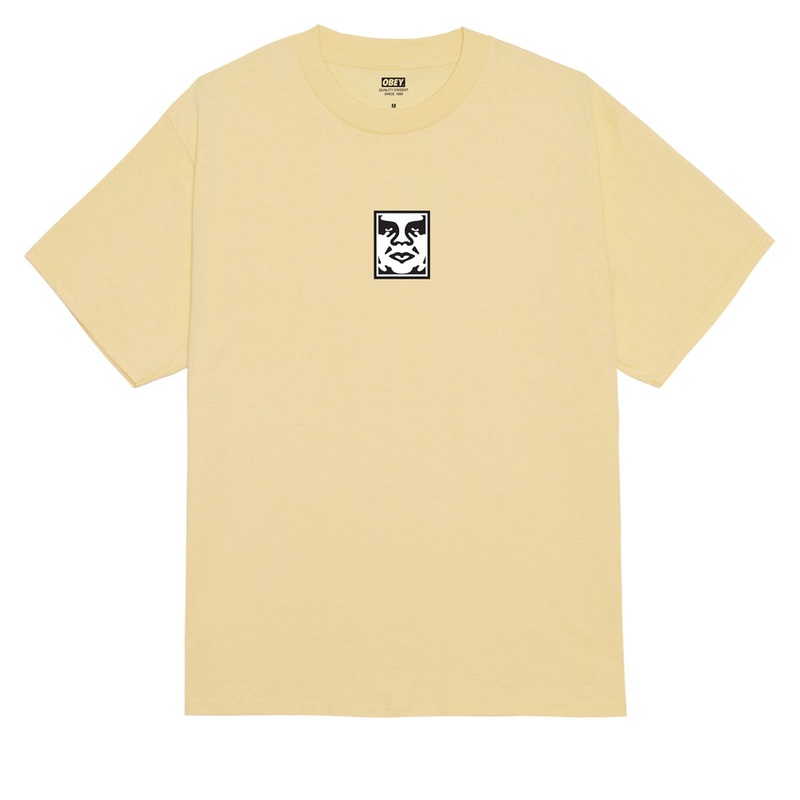 Obey Icon Face T-Shirt – Pigmnet Anise Flower