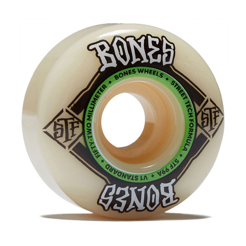 Bones STF Standards 99a V1 Skateboard Wheels – 52mm