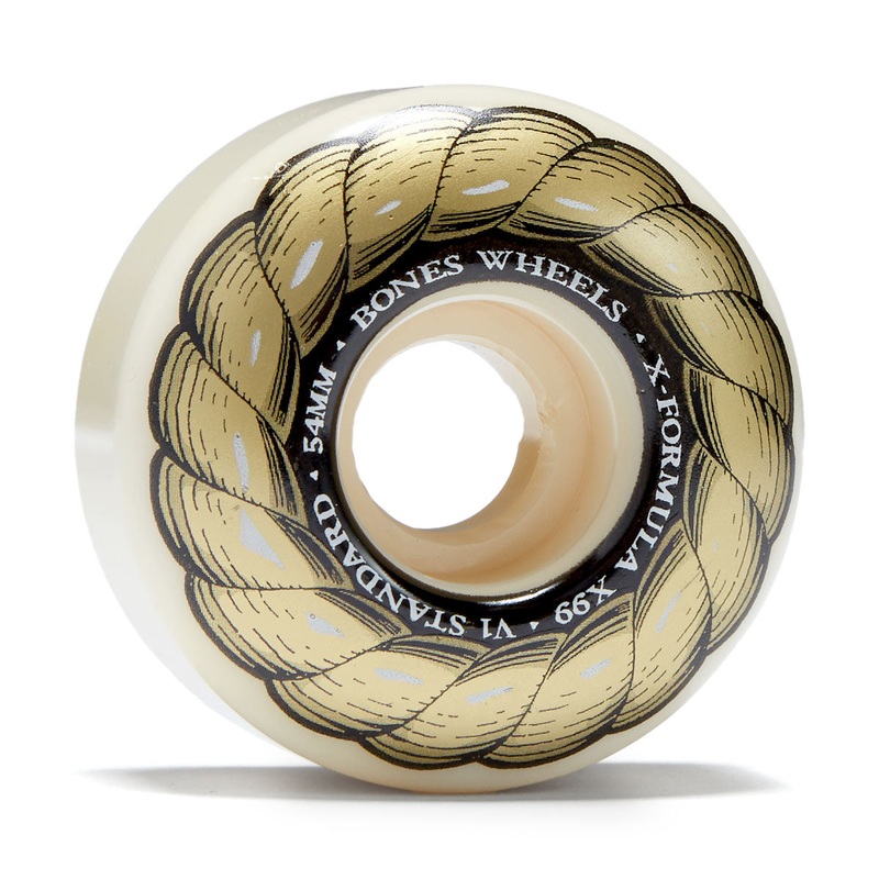 Bones X Formula Standards 99a V1 Skateboard Wheels – 54mm