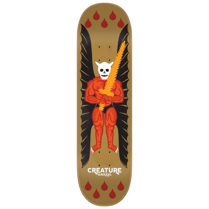 Creature Baekkel Demon Skateboard Deck – 8.60