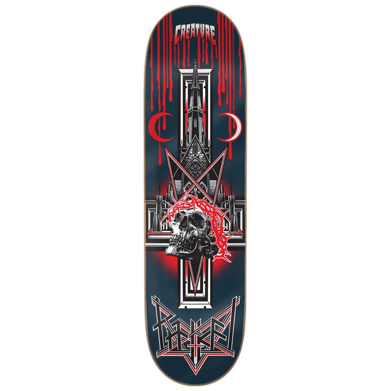Creature Baekkel Metal XX Skateboard Deck – 8.51
