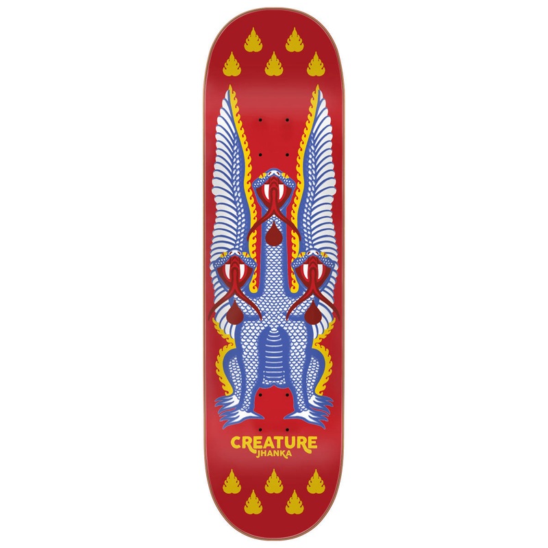 Creature Jhanka Snakes Skateboard Deck – 8.375