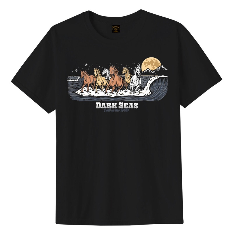 Dark Seas Wave Runners T-Shirt – Black