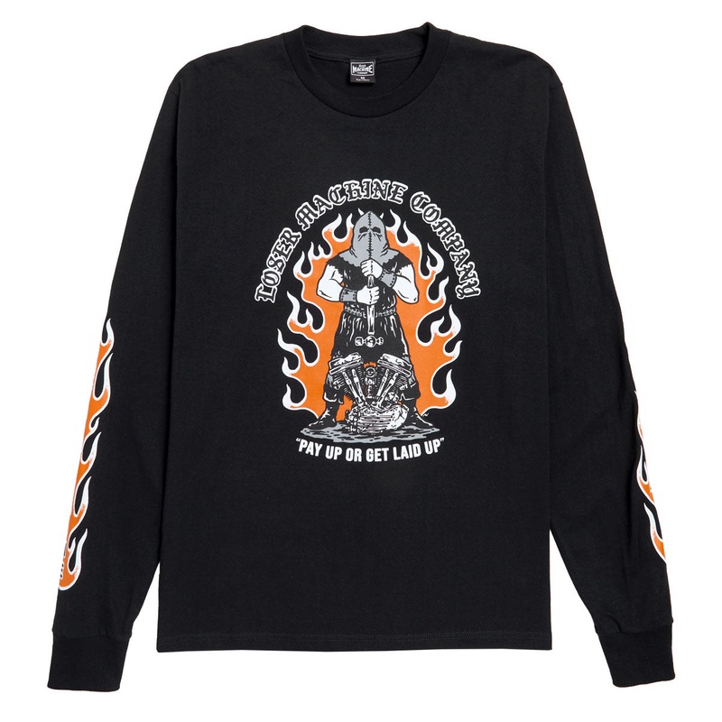 Loser Machine Executioner Long Sleeve T-Shirt – Black