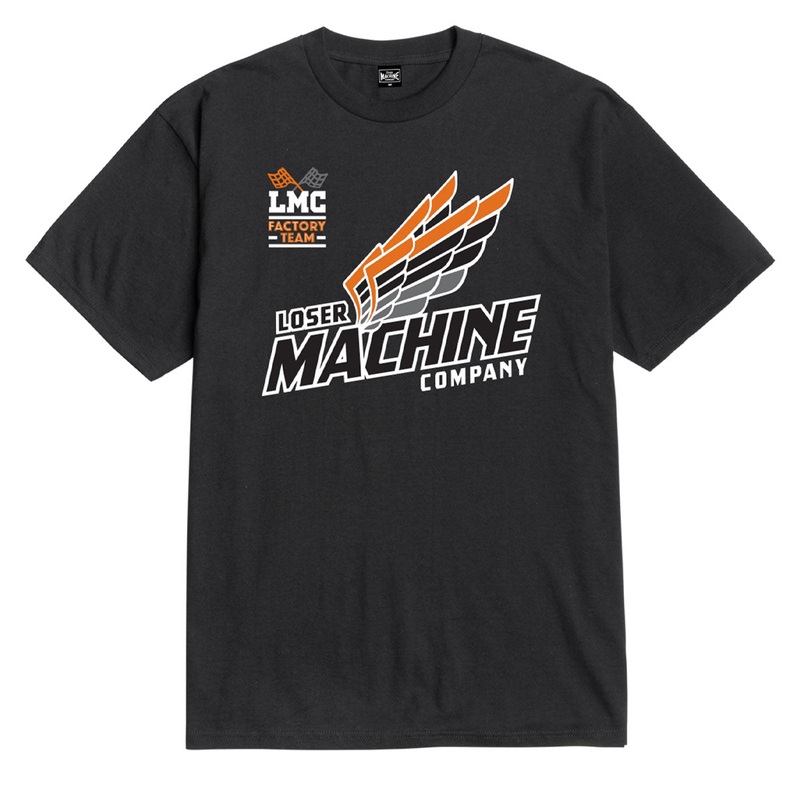 Loser Machine Four Stroke T-Shirt – Black