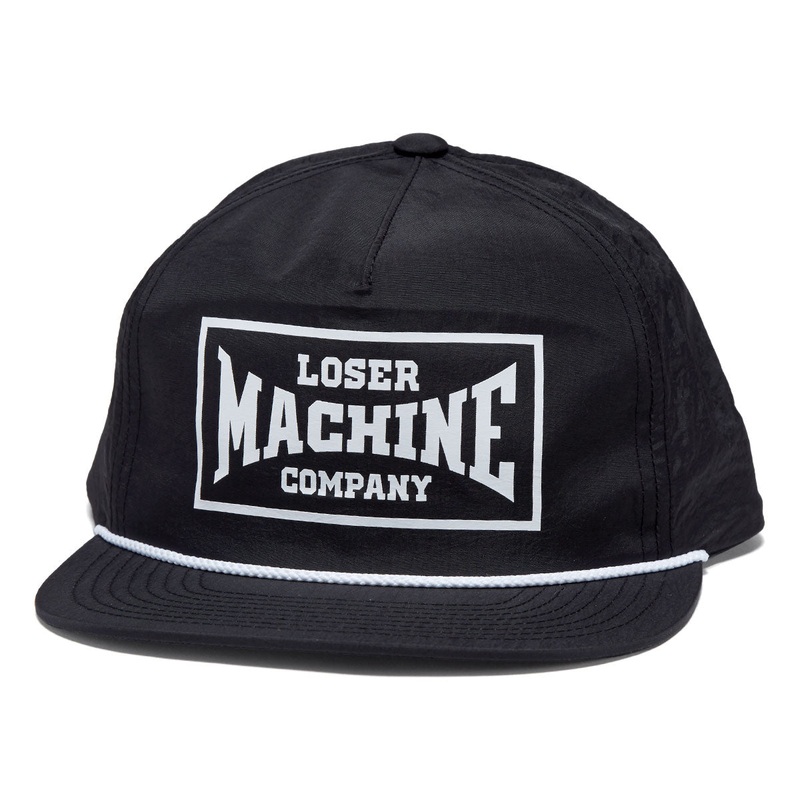 Loser Machine Too Hard Hat – Black