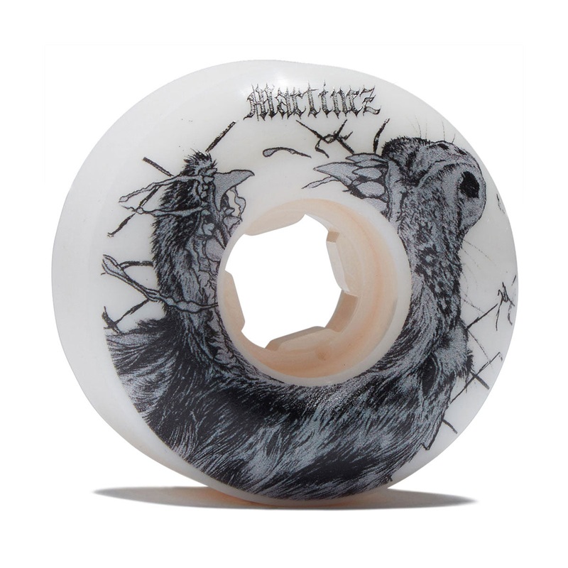 OJ Milton Martinez Guero Chubbies 99a Skateboard Wheels – White – 54mm