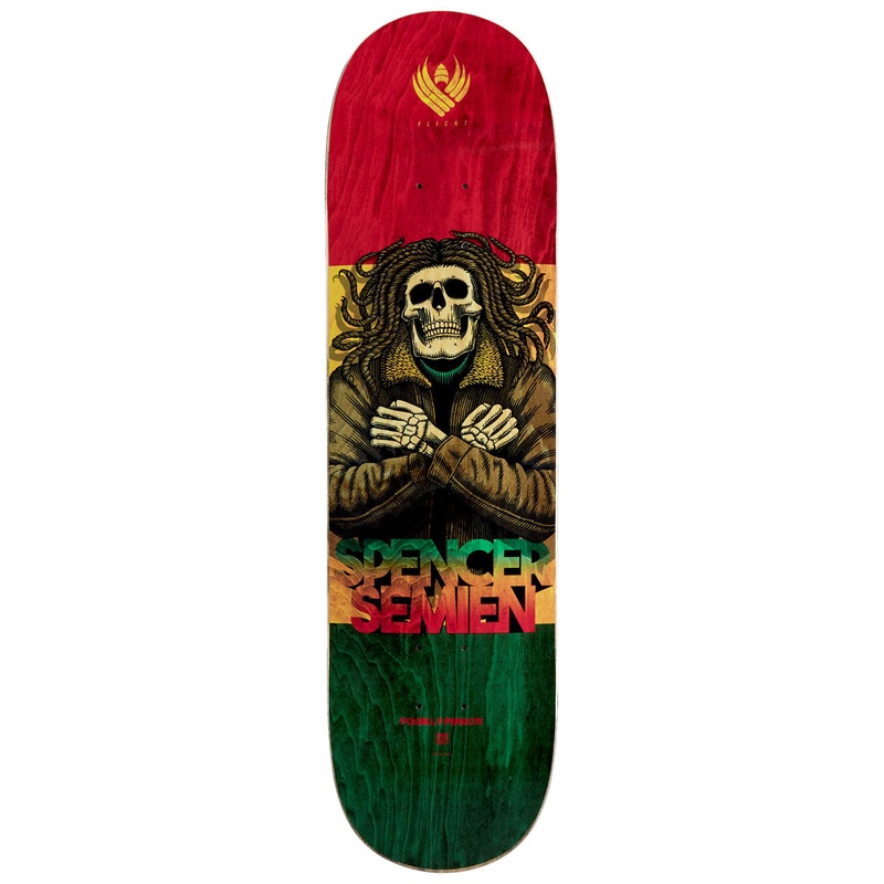 Powell-Peralta Flight Spencer Semien Dreads Skateboard Deck – 8.25