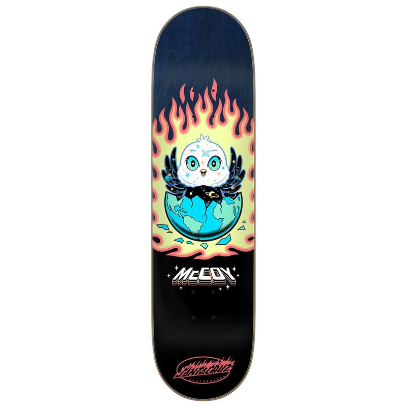 Santa Cruz McCoy Space Chick VX Skateboard Deck – 8.25