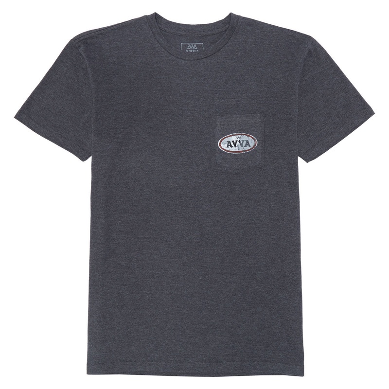 AVVA Premium Service Pocket T-Shirt – Charcoal Grey