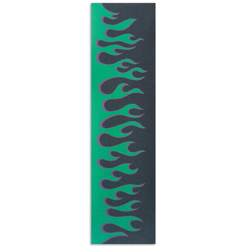 CCS Flames Grip tape – Black/Green
