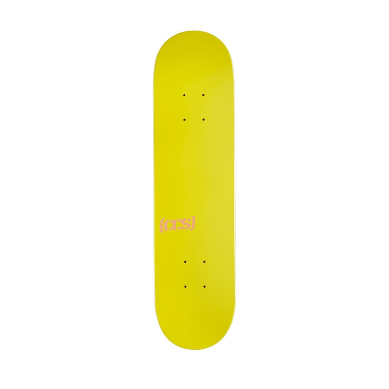 CCS Logo Mini Skateboard Deck – Yellow