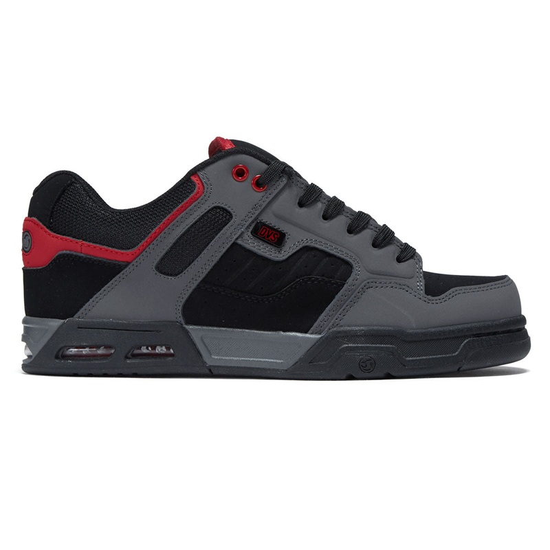DVS Enduro Heir Shoes – Charcoal/Black/Red