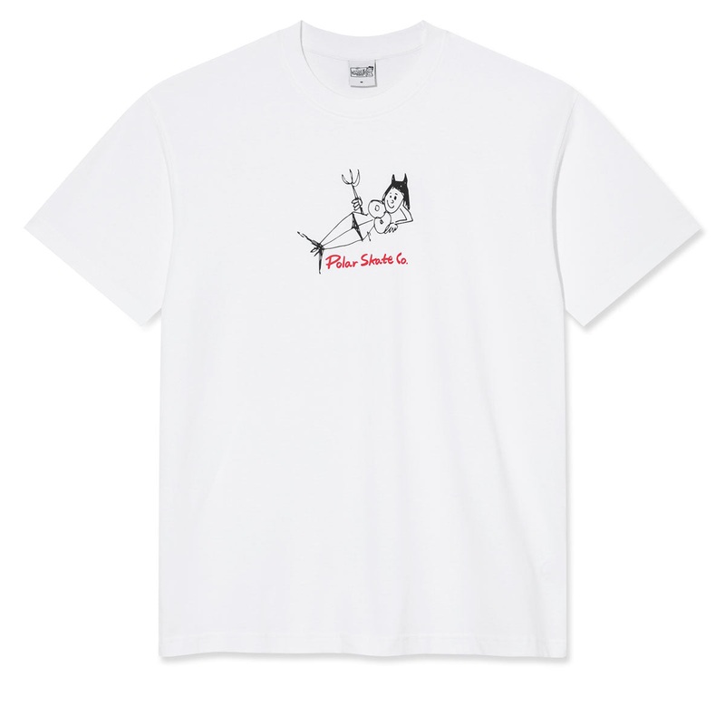 Polar Devil Woman T-Shirt – White 2025