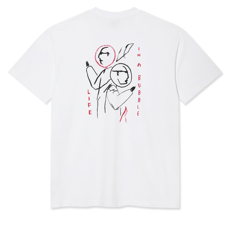Polar Life in a Bubble T-Shirt – White