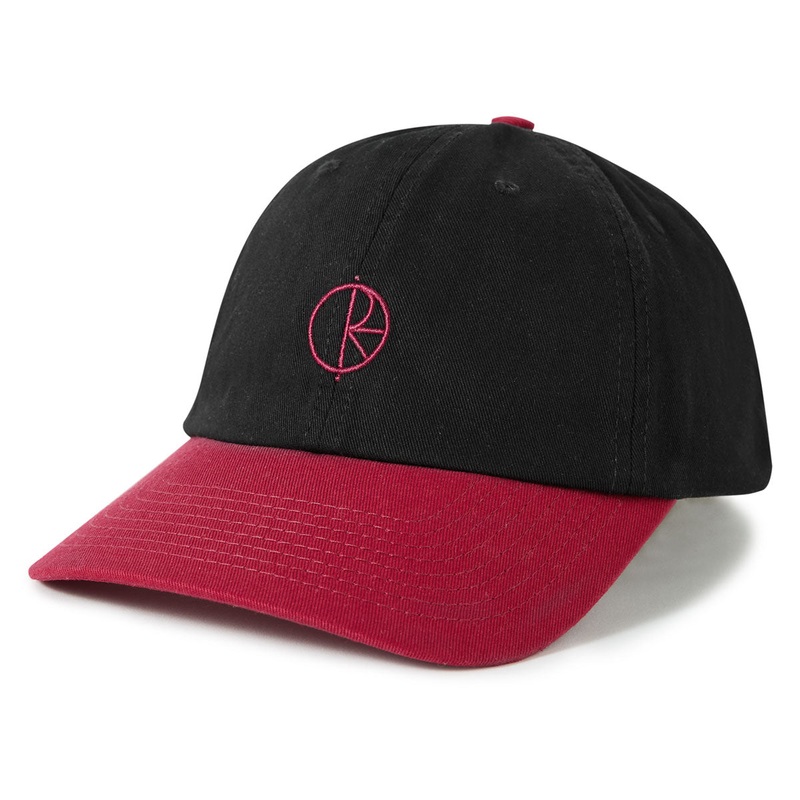 Polar Stroke Logo Sai Hat – Black/Redcurrant