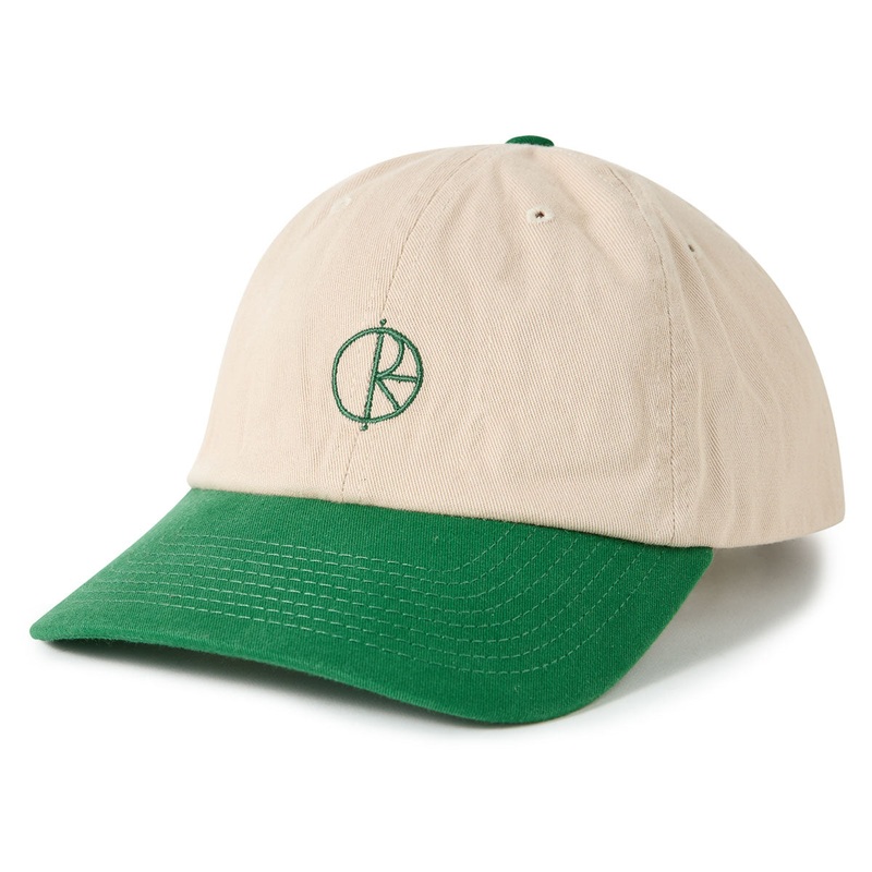 Polar Stroke Logo Sai Hat – Ecru/Green