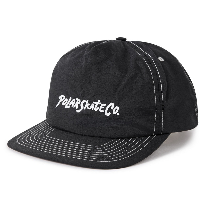 Polar Surf Logo Earl Hat – Black