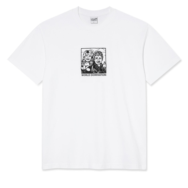 Polar World Domination T-Shirt – White 2025