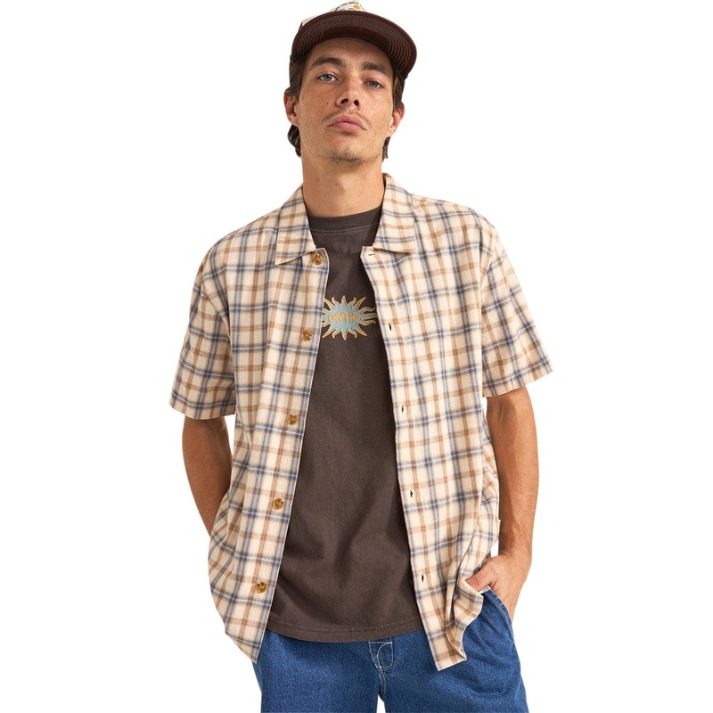 Rhythm Check Shirt – Natural