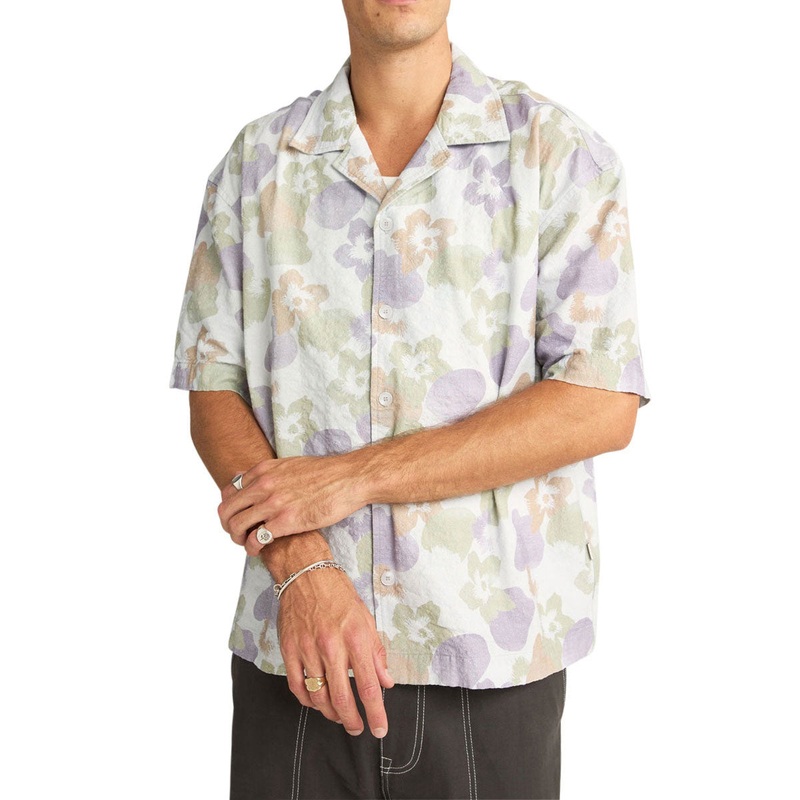 Rhythm Relaxed Floral Camo Shirt – Camo