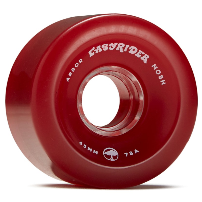 Arbor Mosh 78a Longboard Wheels – Vintage Red – 65mm