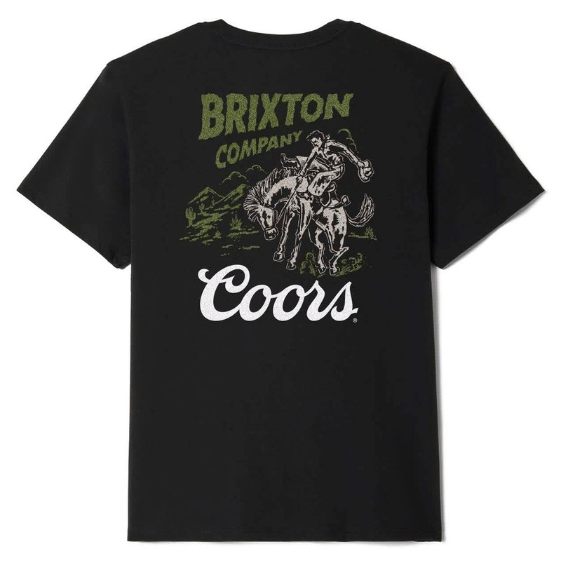 Brixton x Coors Canyon T-Shirt – Black