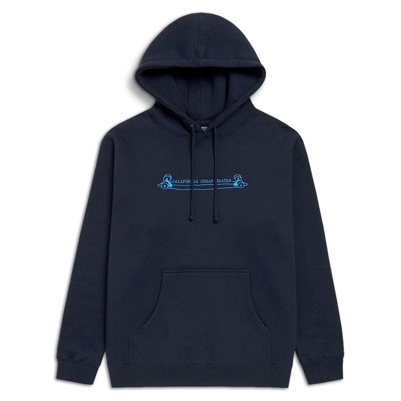 CCS Heritage Cheap Skates Hoodie – Navy/Blue – XL