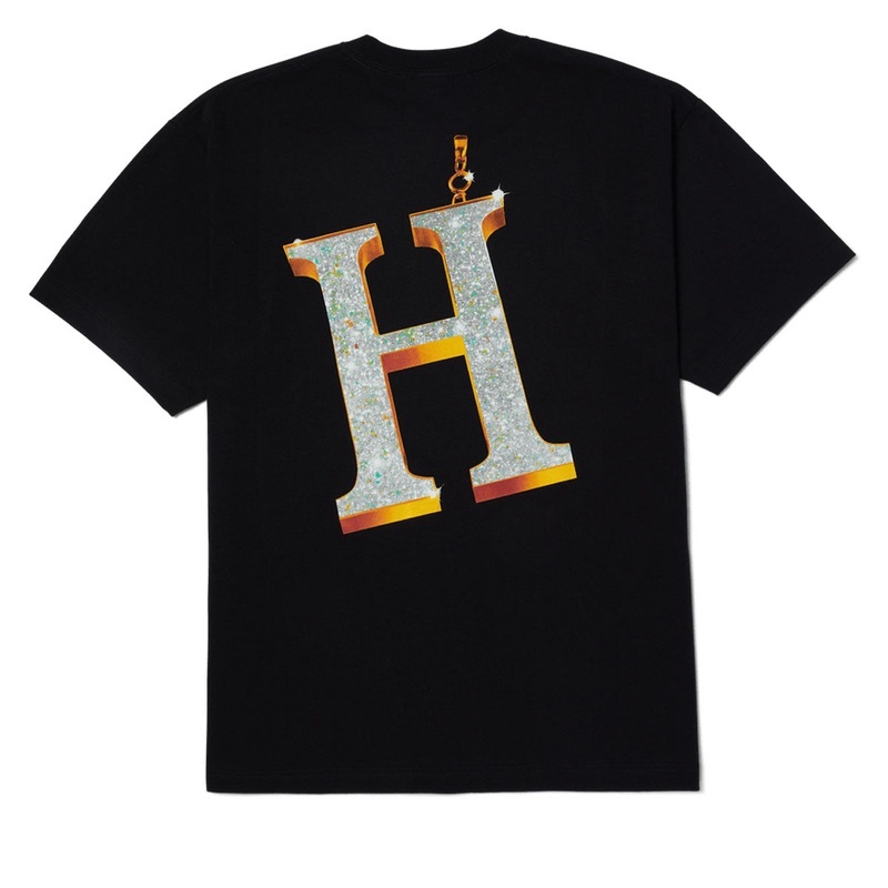 HUF Big H T-Shirt – Black