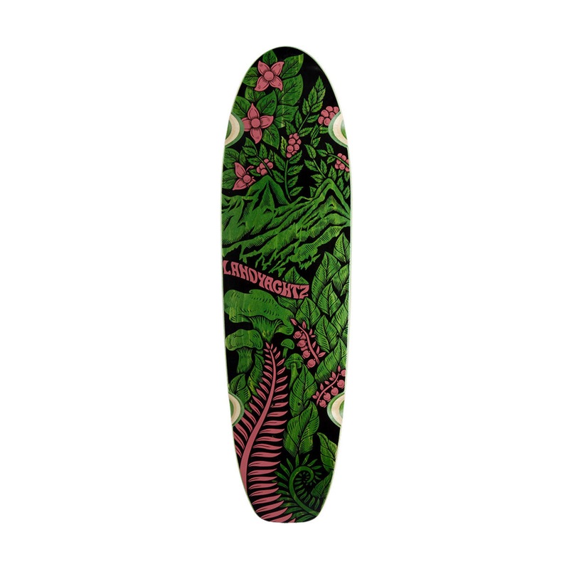 Landyachtz Dugout Escape Longboard Cruiser Deck
