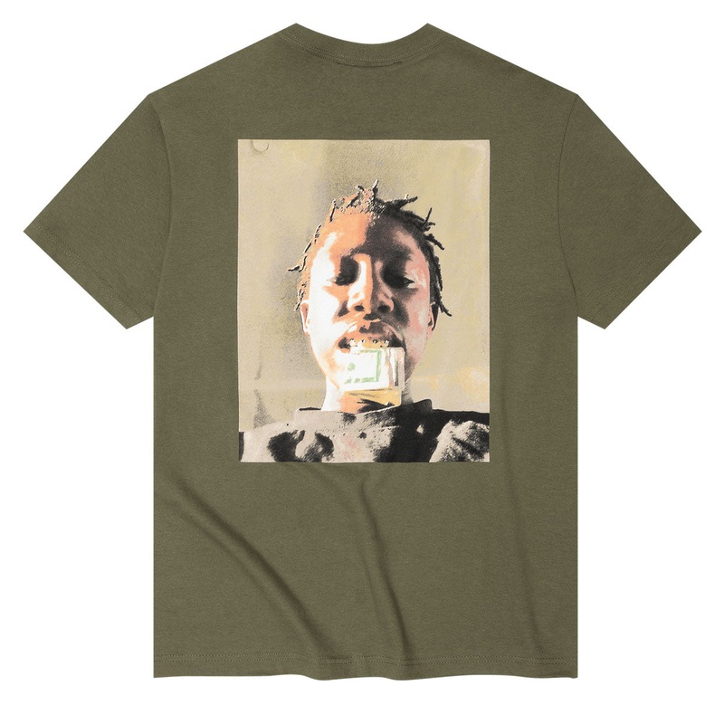 Violet Kader Put Your Money Where Your Mouth Is T-Shirt – Olive