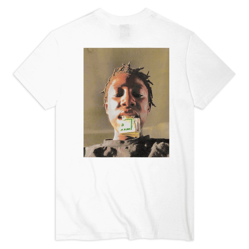 Violet Kader Put Your Money Where Your Mouth Is T-Shirt – White