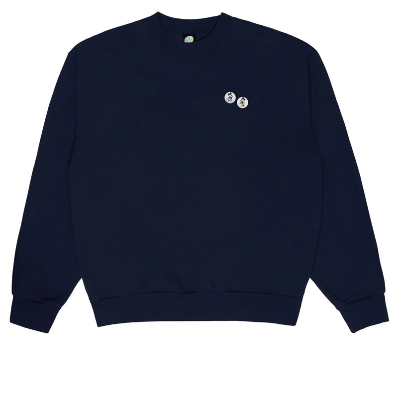 Violet Mickey Loves Minnie Crew Sweatshirt – Navy