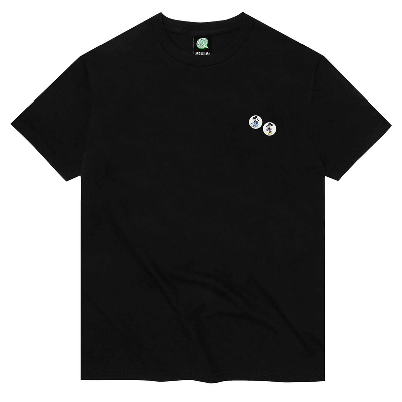 Violet Mickey Loves Minnie T-Shirt – Black