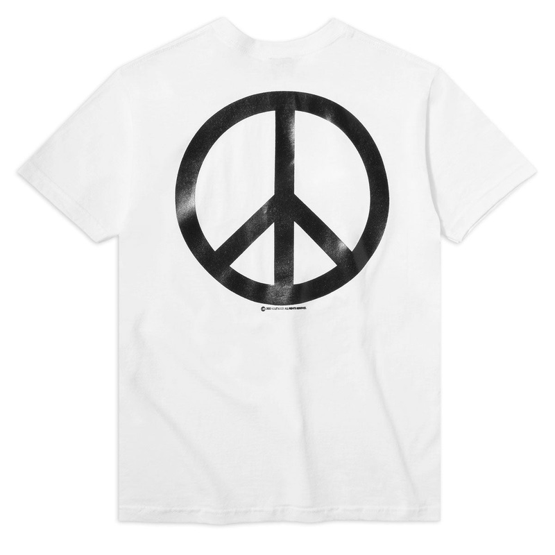 Violet Peace T-Shirt – White