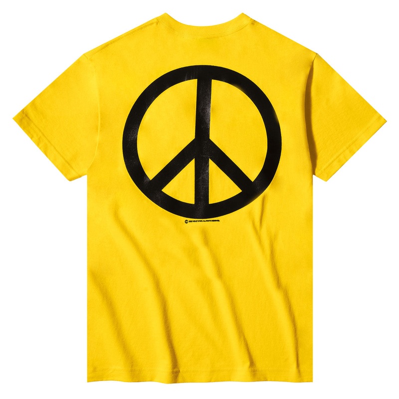 Violet Peace T-Shirt – Yellow