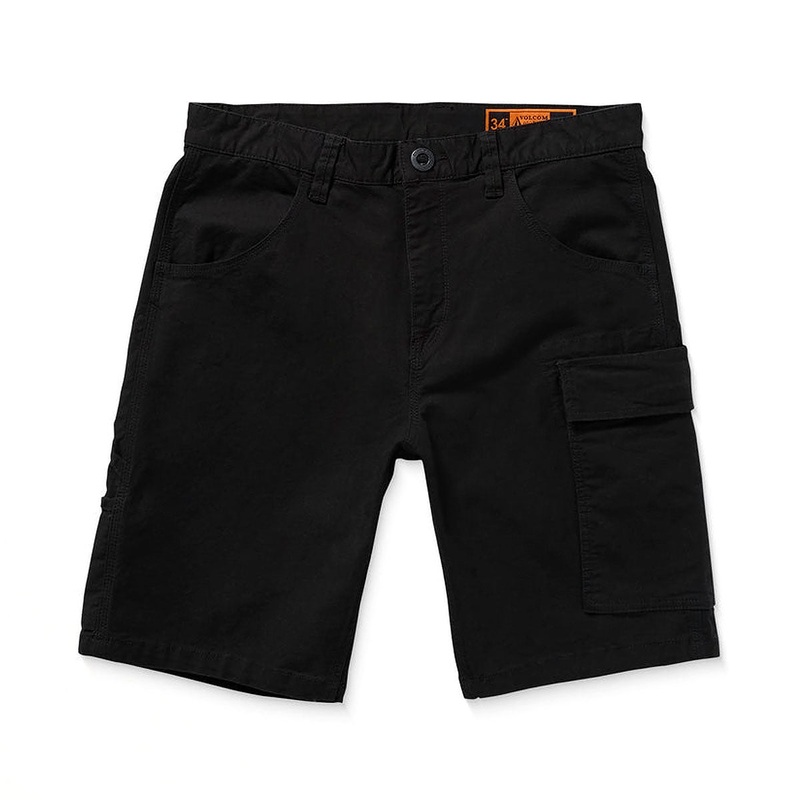Volcom Caliper II Relaxed Work Shorts – Black
