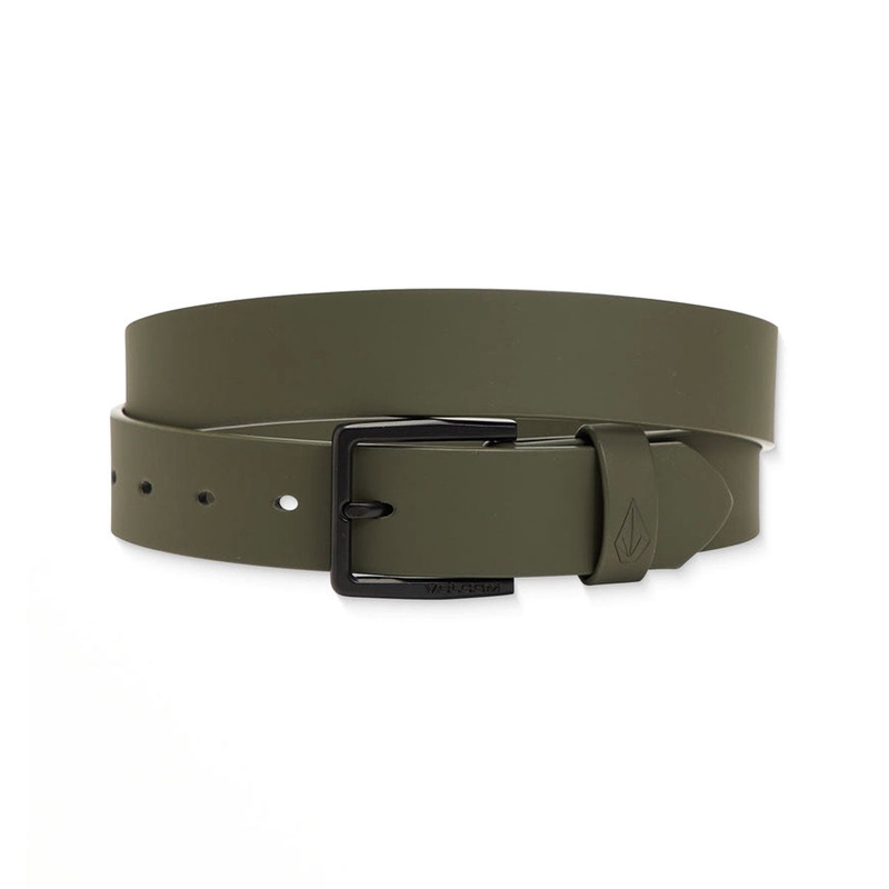 Volcom Flat Bar Pu Belt – Wintermoss