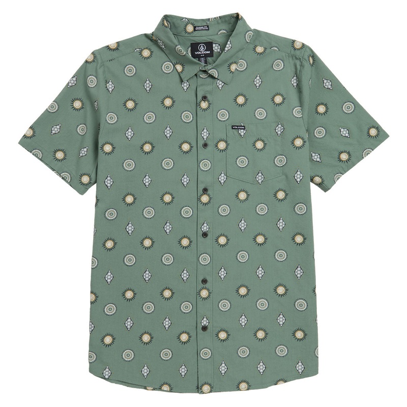 Volcom Mister Fib Shirt – Light Olive