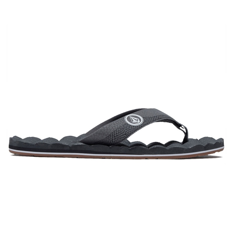 Volcom Recliner Sandals – Light Grey