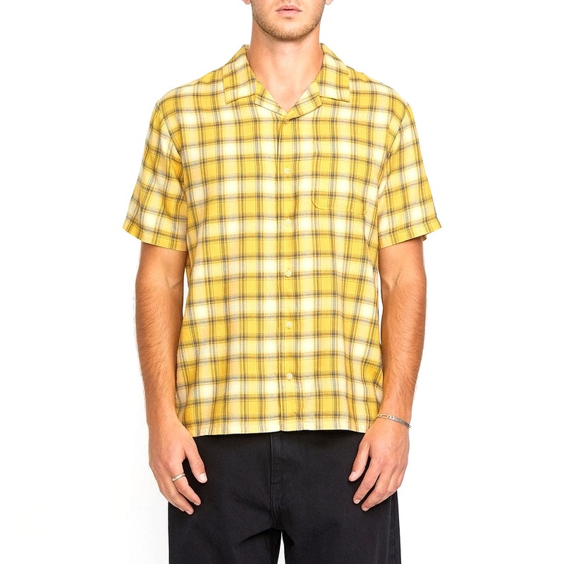 Volcom Stone Facet Shirt – Seedy Yellow