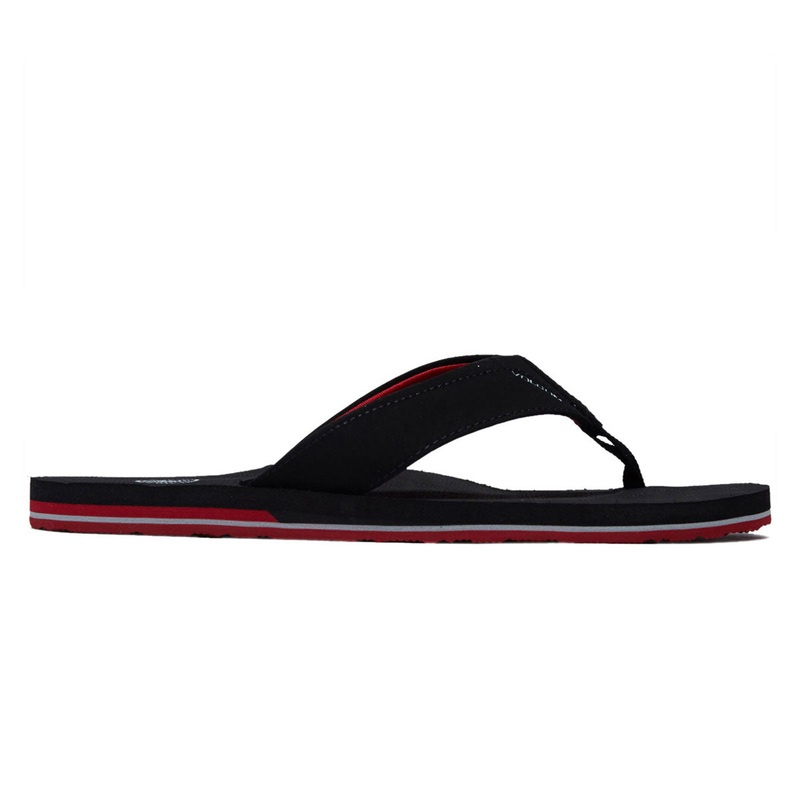 Volcom Victor Sandals – Black Red