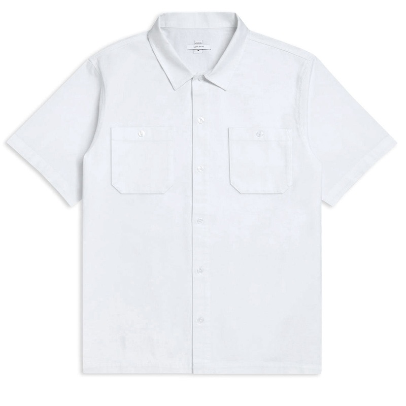 CCS Custom Embroidered Work Shirt – White – MD