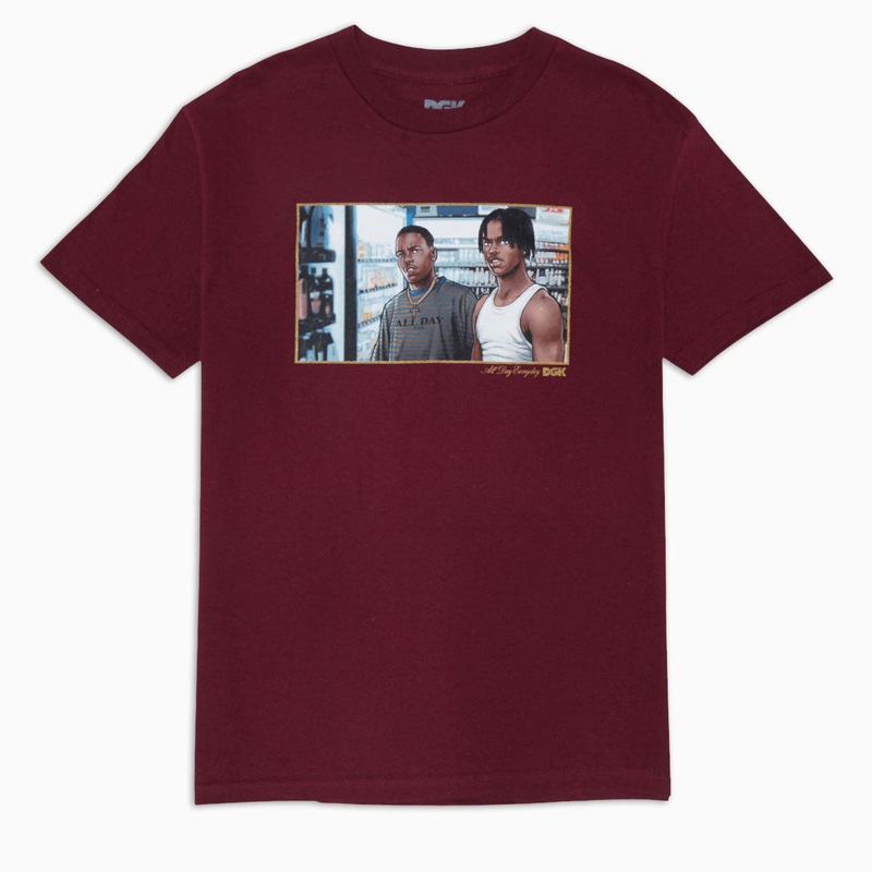 DGK Corner Store T-Shirt – Burgundy