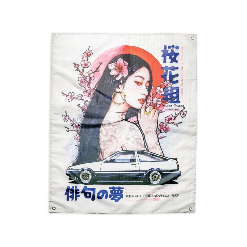 DGK Risen Banner – Black