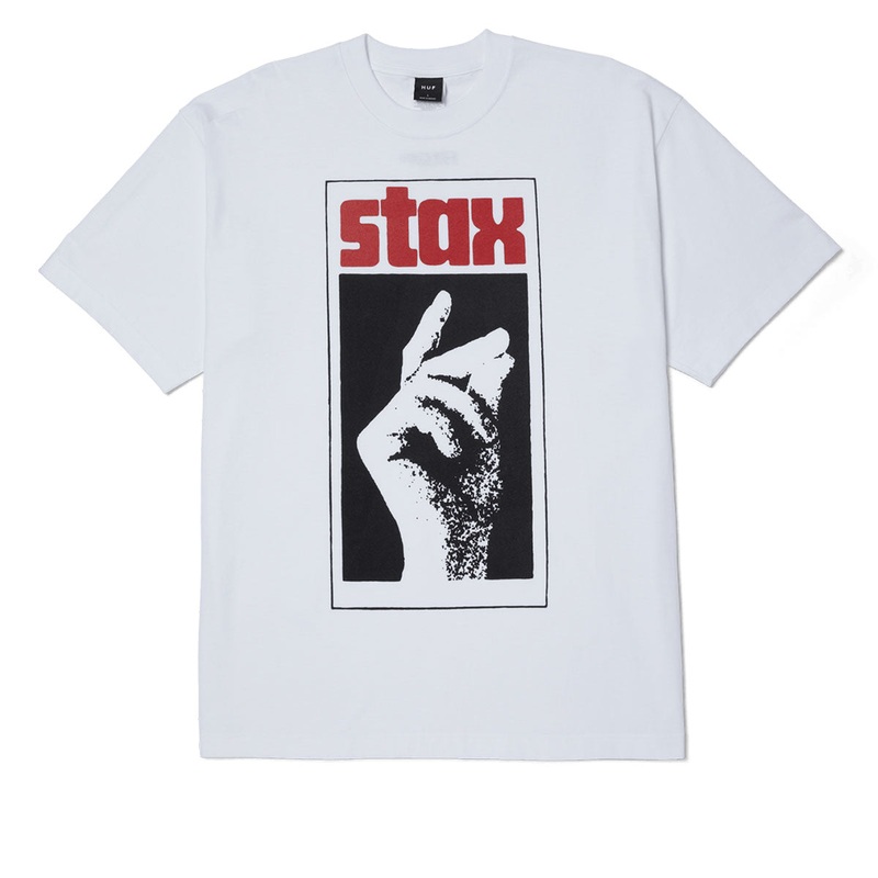 HUF Stax Snap T-Shirt – White