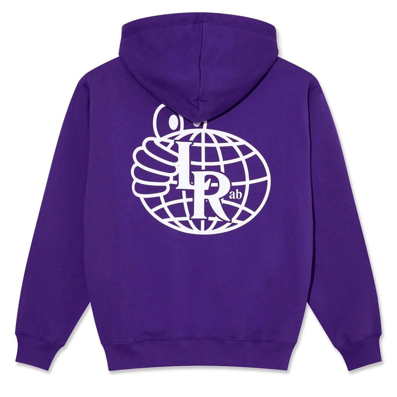 Last Resort AB Atlas Monogram Hoodie – Heliotrope/White